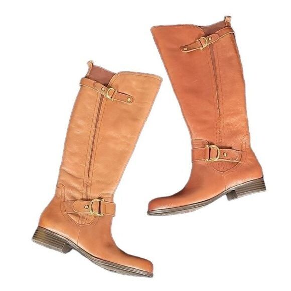 Naturalizer Jersey Knee-High Boots Sz 5.5M - Picture 1 of 13